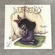 Wednesday Bleeds SIGNED Eco Mix Vinyl LP NEW IN HAND - Opened and Autographed