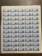 ITALY 1959 - LATERAN PACTS - MNH ** full sheet x50