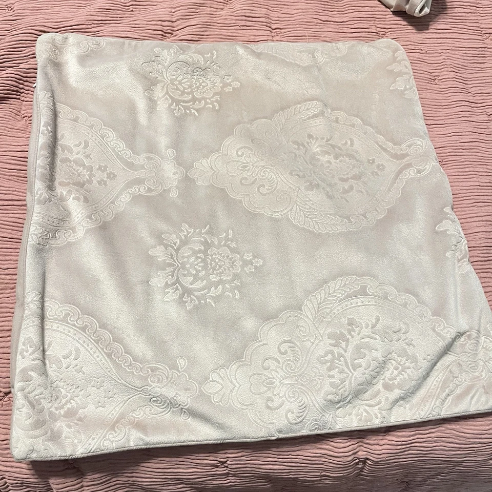 Threshold Twin XL Comforter Set Pink Rose Crinkle Gauze Dorm - Image 3 of 4