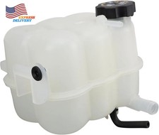 TRQ Radiator Coolant Reservoir Overflow Bottle with Cap Compatible with 2020-202