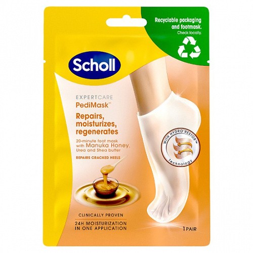 Scholl Pedimask™ Manuka Honey Deep Nourishing Mask For Legs 1 Pair - Image 2