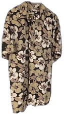 Men’s Barefoot In Paradise 2XLT Hawaiian Style Reverse Print Pullover Shirt