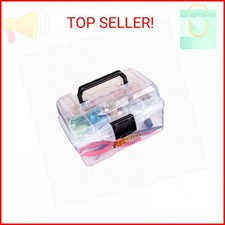 ArtBin 6890AG Small Project Box, Portable Art  Craft Organizer with Lift-Out Tr