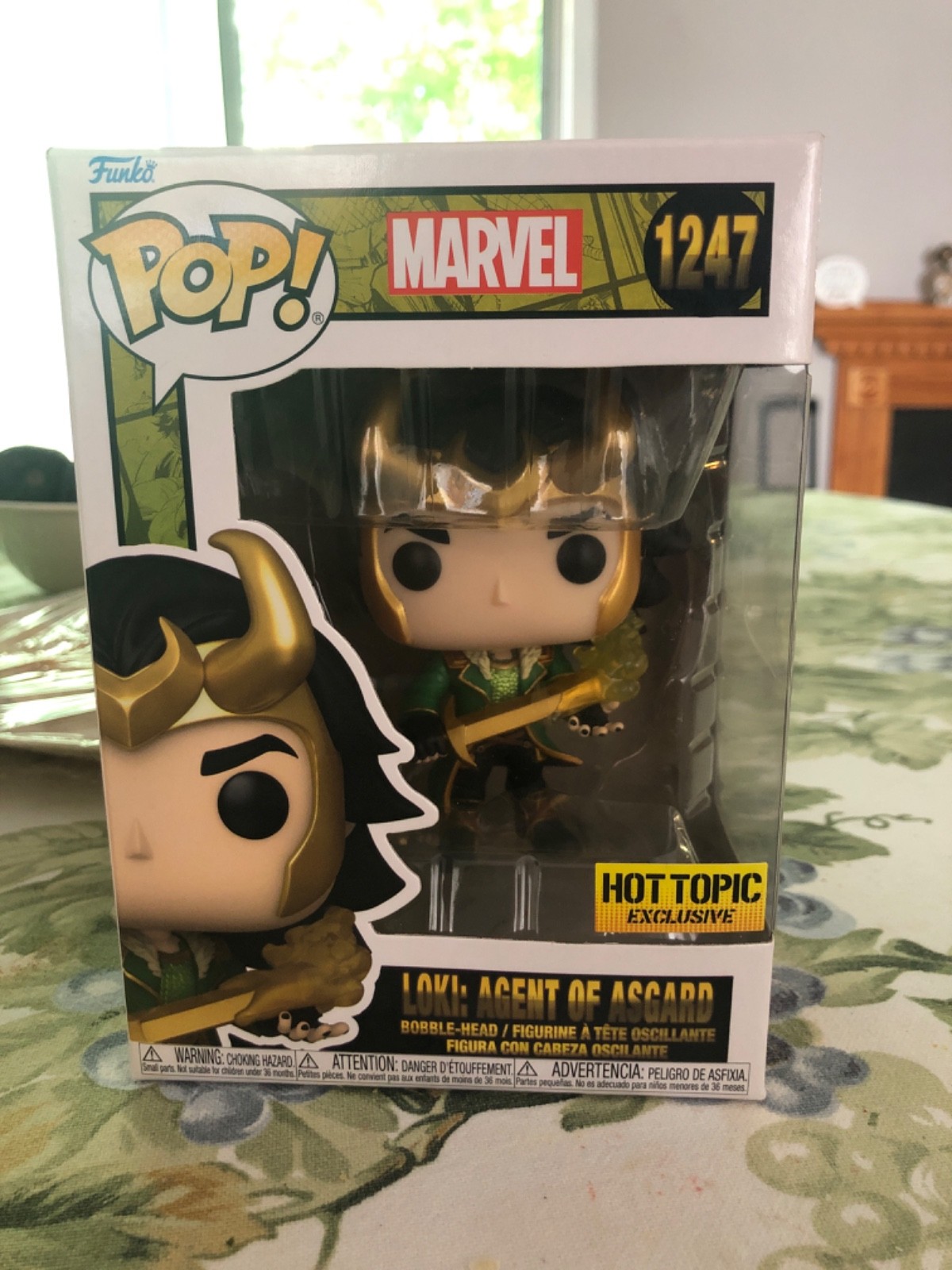 funko pop 1247 loki unopened