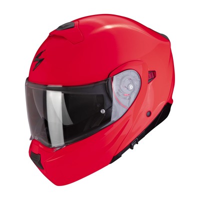 SCORPION Klapphelm EXO-930 EVO SOLID Neon Rot Gr: XL ECE 22.06