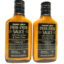 2 Pack Trader Joe s Peri-Peri Sauce with Fermented Dried Chilies 6.76 oz