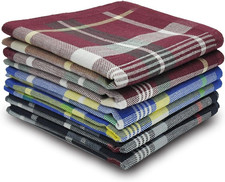 100 Cotton Men'S Handkerchief 6 Piece Gift Set