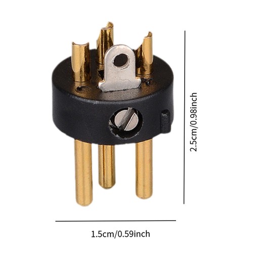 10x Microphone Connector Microphone Pole XLR Socket Plug for Live Stage - Bild 7 von 7