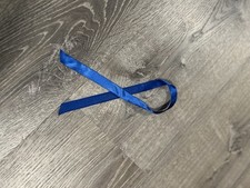 Vintage American Girl Pleasant Co FELICITY Holiday Christmas Blue Hair Ribbon
