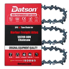 10 Inch Polesaw Chain Replacement for Harbor Freight Atlas 59209 80V Pole Saw