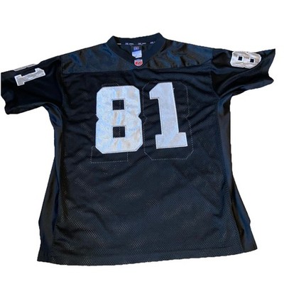 Vintage OAKLAND RAIDERS 81 (Tim Brown) Boom -X Stitched Jersey Sz Medium Black