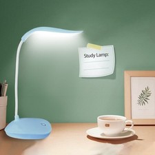 Portable Study LED Desk Lamp USB Charging Dimmable Light for Reading, Office