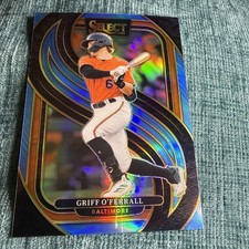 2025 Panini Select #163 - Griff O'Ferrall Premier Level Light Blue /199 Orioles