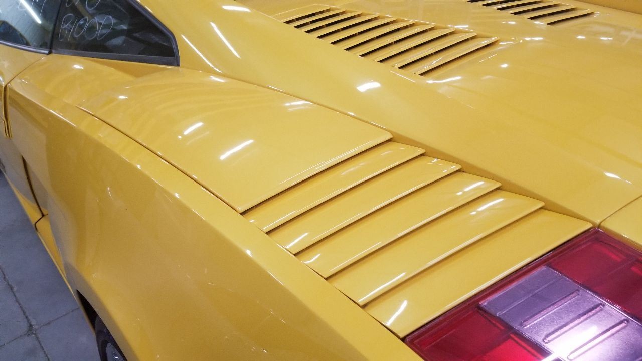 Lamborghini Gallardo 2004 Left Upper Quarter panel Yellow