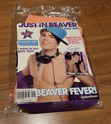 NEW Just-In Beaver Justin Bieber Blow Up Doll Novelty Joke Party  Bachelorette | eBay