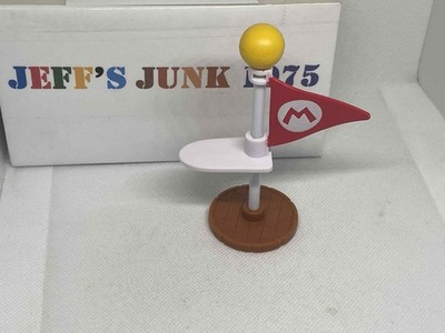 4'' Flag Pole Super Mario Mini Figure Nintendo Cake Topper (pole only)