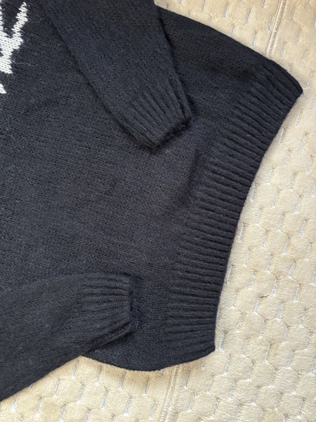 Maglione Saint Laurent YSL in maglia taglia media nuovo con etichetta e ricevuta