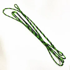 2pcs Hunting Archery 58in Bowstring Green Flemish Twist String Hunting Shooting