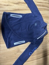 Vintage Umbro Girls Size Small Sweatshirt side zip cross over Umbro soccer