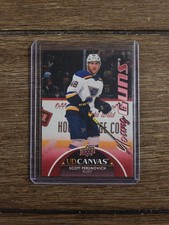 2021-22 Upper Deck Extended Young Guns Canvas Scott Perunovich #C368 Rookie