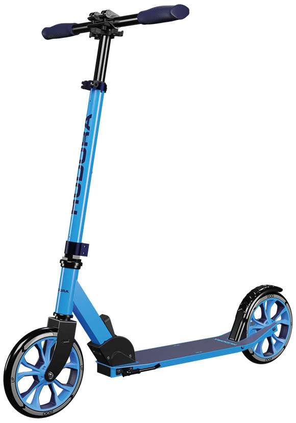 Hudora 14450 Scooter Up 200 cyan Roller blau schwarz