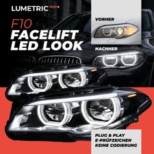 BMW 5er F10/F11 LED Scheinwerfer Facelift Look Xenon Upgrade Plug&Play