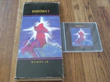 Enigma MCMXCaD  Longbox and Original cd Rare  Sadness Mea Culpa