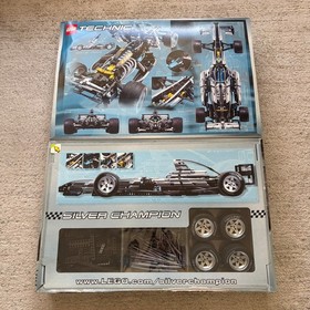 LEGO Technic 8458 Silver Champion - Complete Set with Sticker Sheet and Manuals