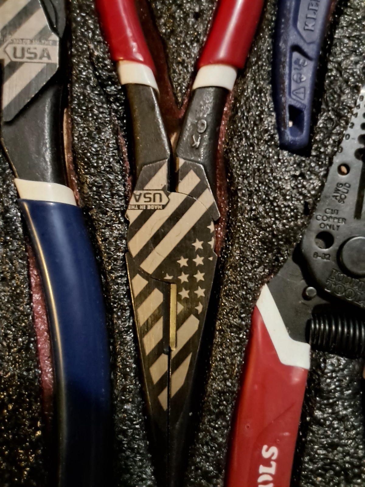 Klein Tools Limited Edition Blackout and American Forged  Sets In A Case