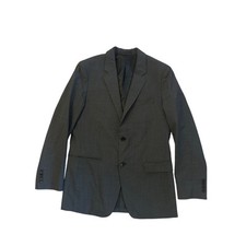 Men 40 Regular Theory Xylo NP Tailor Gray Suit Blazer Jacket Wool Business Coat
