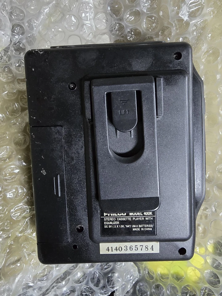 Reproductor de casete Philco 400K vintage con ecualizador gráfico baterías nuevas incluidas Foto 2 de 4