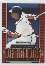 1997 Donruss Dominators Chipper Jones #9 HOF 0d9