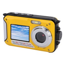2.7K Underwater Camera With Dual Screens 48MP 16X Zoom 11FT Water Resistant ESNV