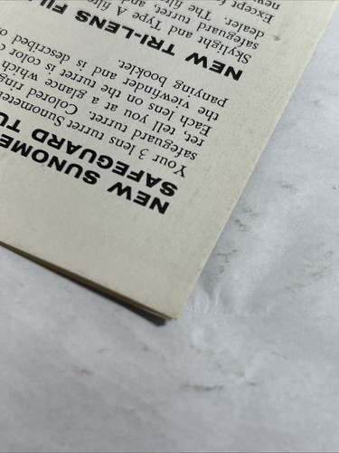1940’s BELL & HOWELL INSTRUCTION MANUAL CATALOG FOR Sunometer 8mm ...