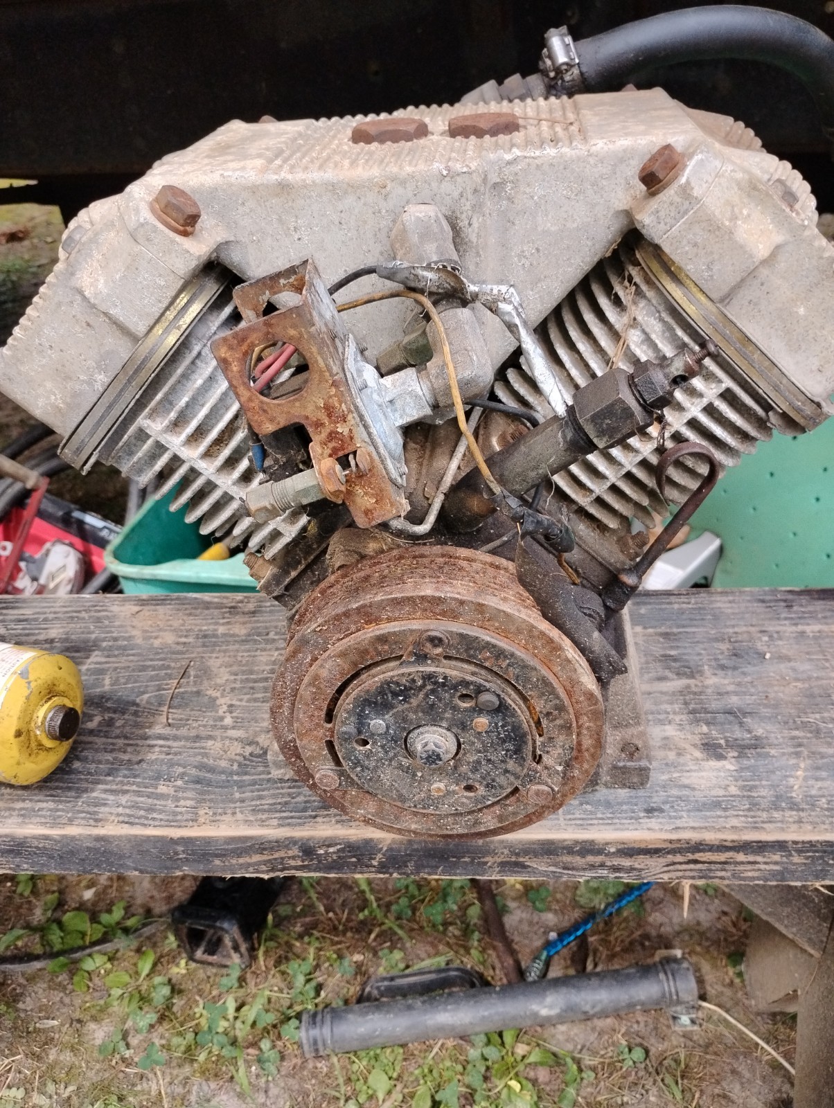 For Vehicle. Goes Under The Hood. Runs Off Car Engine.