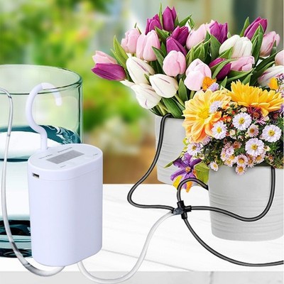 Plant Watering Pump with Automatic Timer Rechargeable System for Maintenance