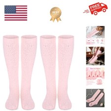 2 Pairs Fuzzy Socks for Women Soft Warm Fluffy Knee High Socks Winter Cozy Lo...