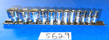 MAC TOOLS 12 PIECE 1/4 DRIVE METRIC SHORT CHR...