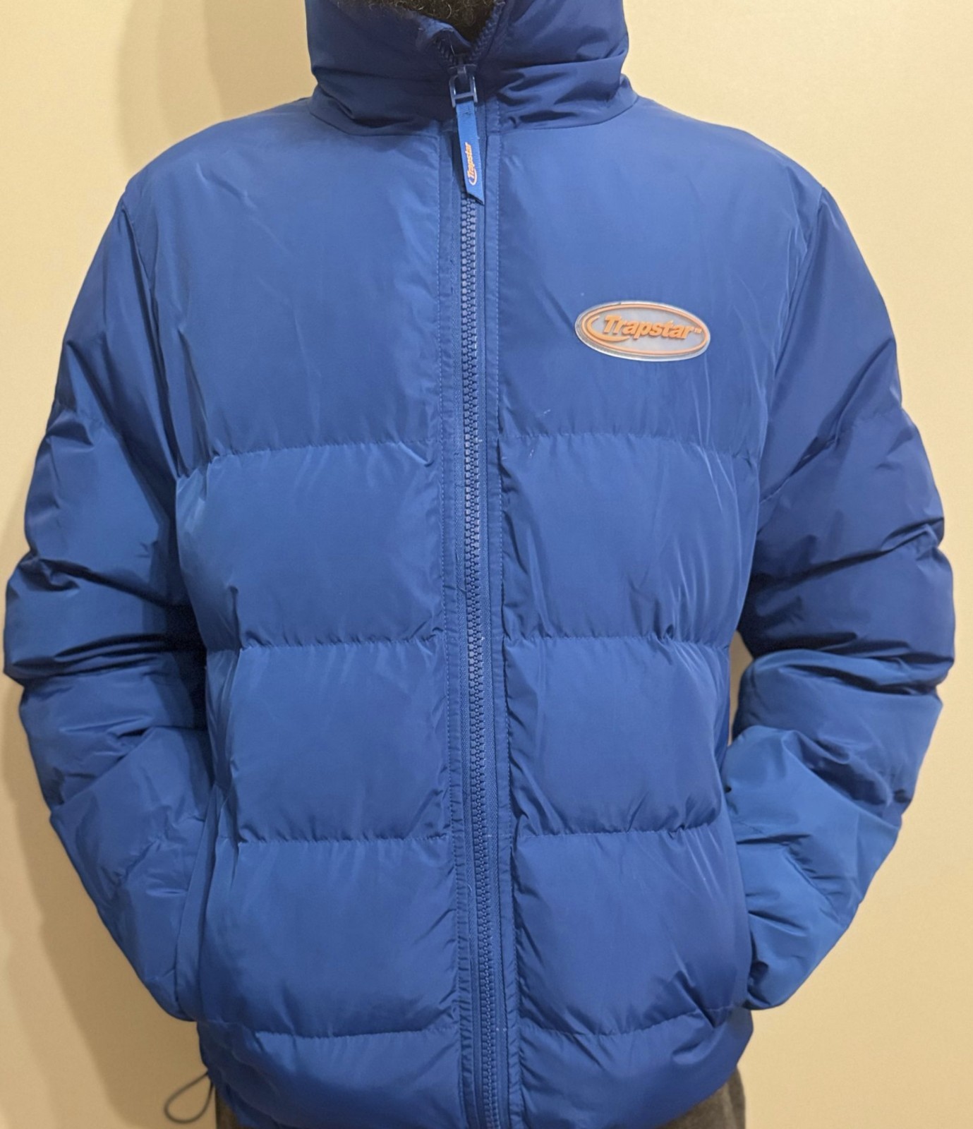 Trapstar Hyperdrive Technical Puffer Jacket Blue - image 5