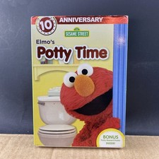 Sesame Street, Elmo  s Potty Time, 10th Anniversary DVD MULTIPLE DVD'S SHIP FREE 