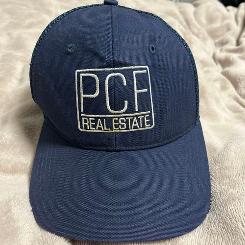 Carhartt Navy Cap PCF REAL ESTATE