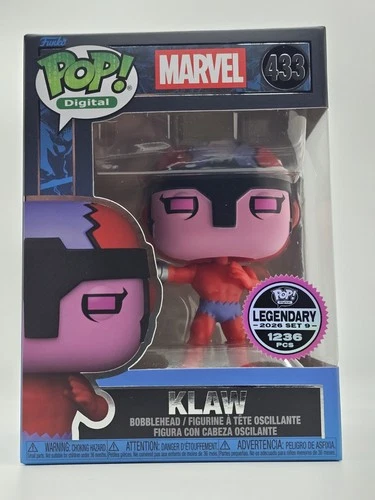 Funko Pop! Digital #433 West Coast Avengers Klaw Legendary LE 1236 + Protector