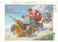 Calvendo Puzzle Snail Cart Races | 2000 Pieces, Finished Size 35.4 × 26.4 In (90