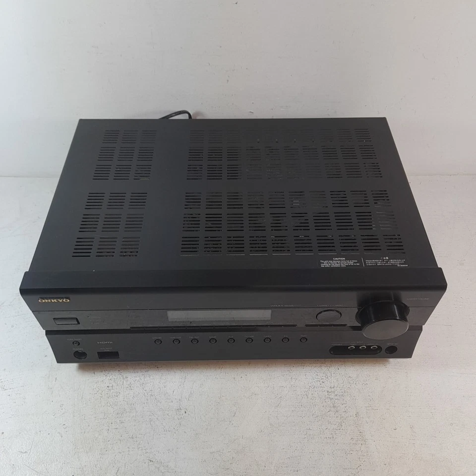 Onkyo TX-SR607 AV Receiver Dolby 7.1 Surround Amplifier with HDMI Tested Working - Image 2 of 4