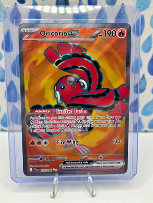 Oricorio ex 110/094 Mega Evolution Phantasmal Flames Holo Full Art NM