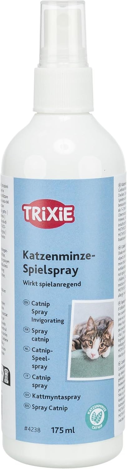 TRIXIE CATNIP PLAY SPRAY FOR CATS TOYS, SCRATCHING POSTS, BLANKETS 175ML
