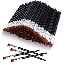 200 Pieces Disposable Angled Eyebrow Brushes Bulk Brow Tint Brushes Eye Makeu...