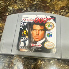 GoldenEye 007 Nintendo 64 N64 Cartridge USA NTSC-U/C Multiplayer T NUS-NGE