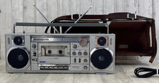 SANYO MR-V8 Vintage Boombox Stereo Radio Cassette Player Japan