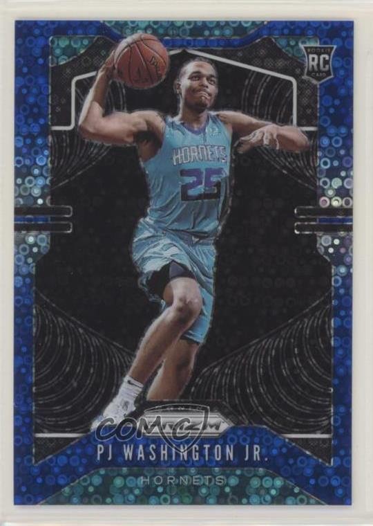 2019-20 Panini Prizm Fast Break Blue 39/175 PJ Washington Jr #258 Rookie RC 0b0